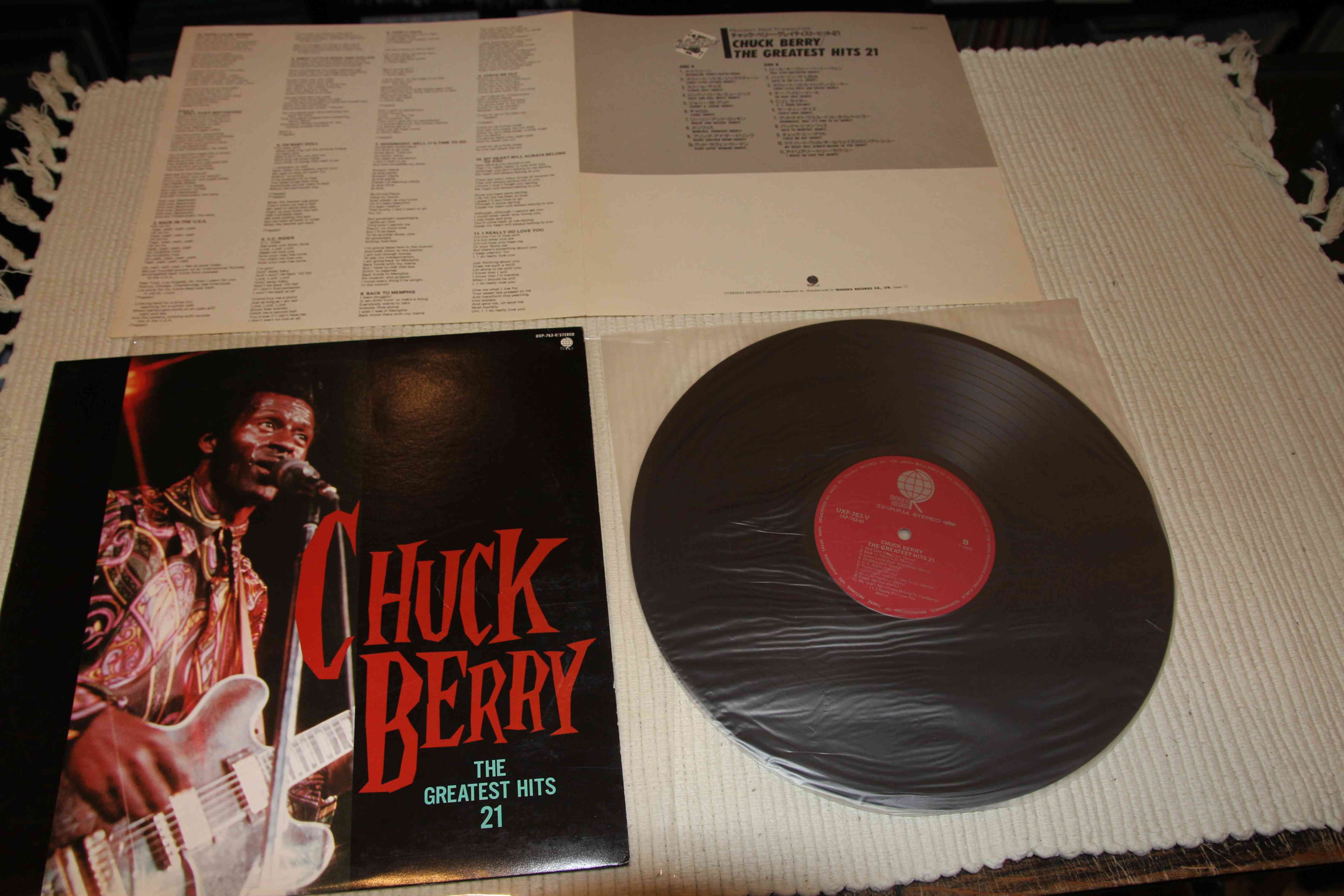 CHUCK BERRY - THE GREATEST HITS 21- JAPAN